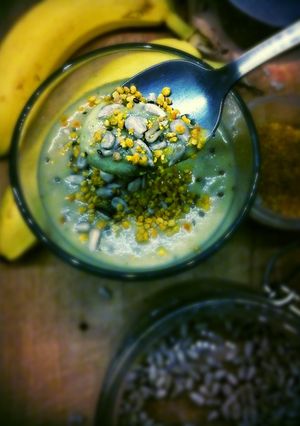 A picture of Mango Chia Pudding.