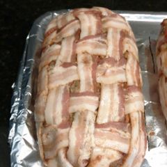 A picture of Bacon Wrapped Meatloaf.
