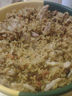 A picture of Cape malay biriyani.