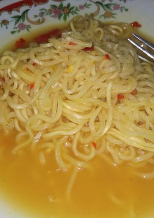 Foto resep Mie Kuah Kari Sederhana