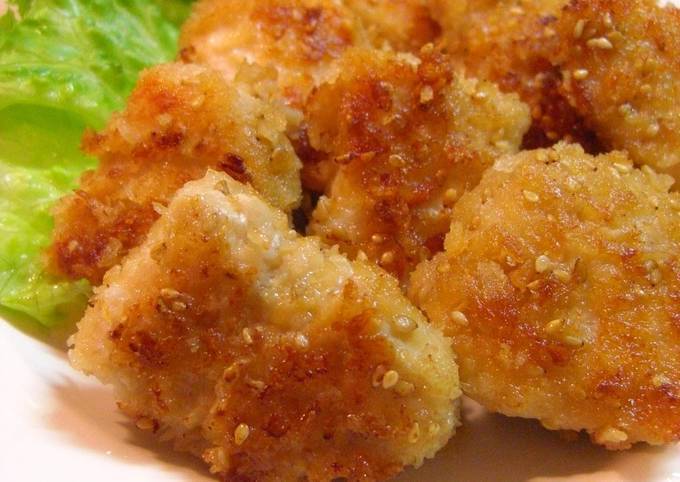 Crispy Breaded Garlic-Soy Sauce Chicken