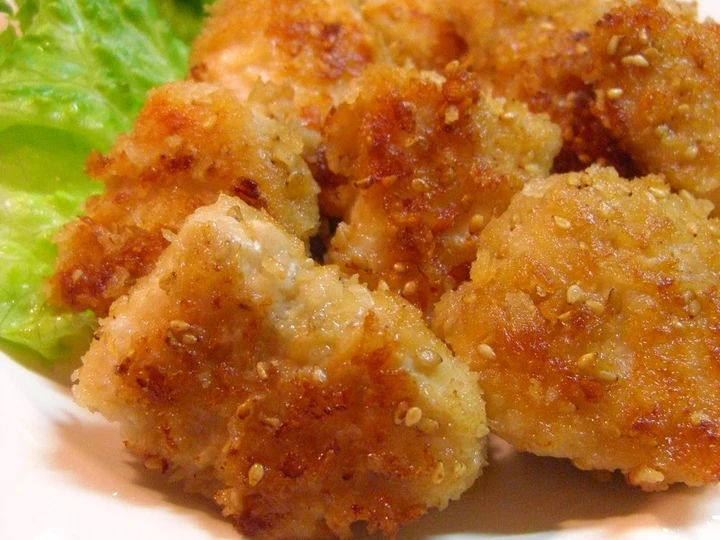 Easy Way Make Recipe Crispy Breaded Garlic-Soy Sauce Chicken that is Delicious, Tasty}