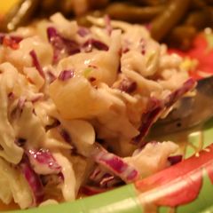 A picture of Pineapple Slaw.