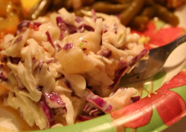 Recipe of Speedy Pineapple Slaw