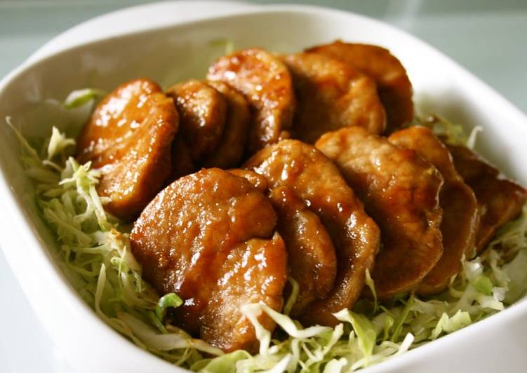 Recipe of Speedy Curry Flavored Pork Fillets