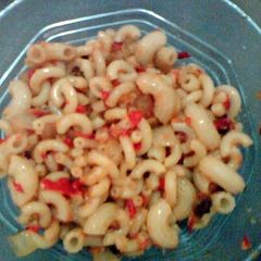 A picture of Simple spicy macaroni.