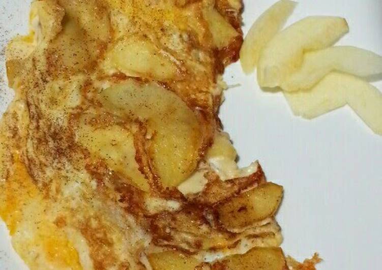 Recipe of Homemade Apple Omelette