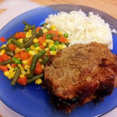A picture of Casey's Meatloaf.