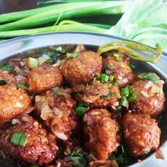 A picture of वेज मंचूरियन (Veg manchurian recipe in hindi).