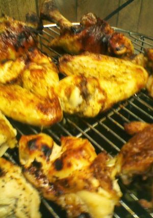 A picture of My No Sauce Baked chicken.