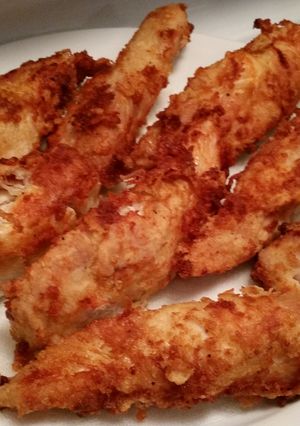 A picture of Fried Chicken Strips.