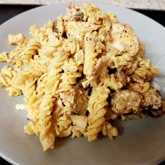A picture of My Mixed Grill Cheesy Pasta.