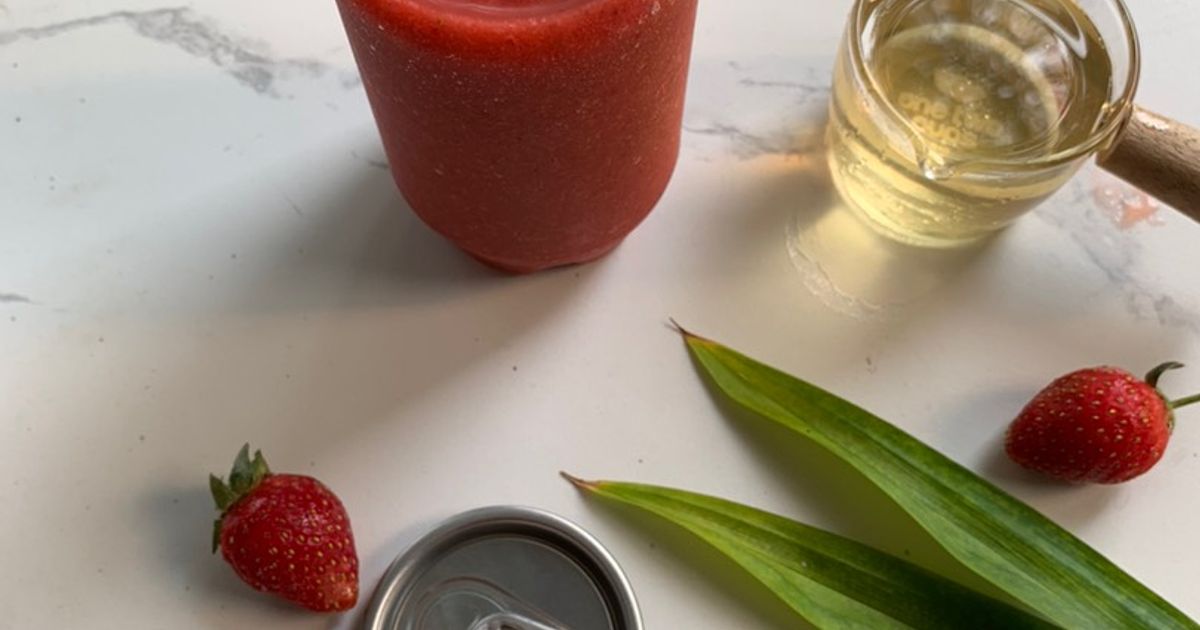 Frozen Strawberry juice