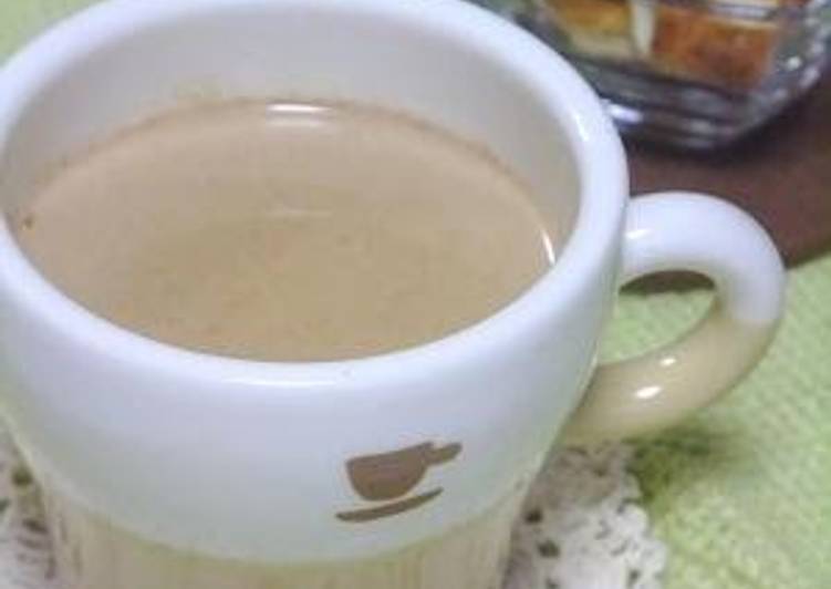 Step-by-Step Guide to Prepare Homemade Warm Honey and Cinnamon Cafe au Lait