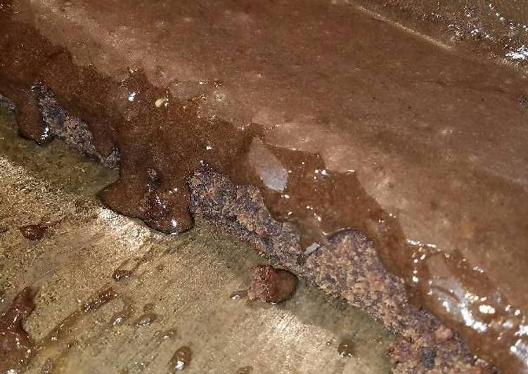 Banana brownies with pb&b frosting Banana brownies with pb&b frosting