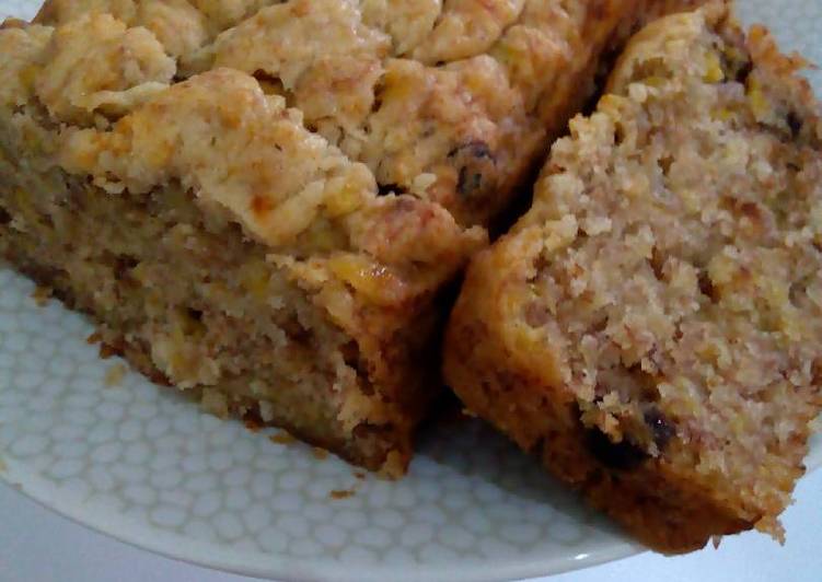 Cara Buat Eggless Banana Cake Menu Enak