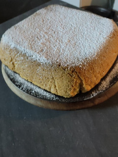 Una foto de Torta de ricota y dulce de leche