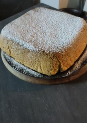 Una foto de Torta de ricota y dulce de leche