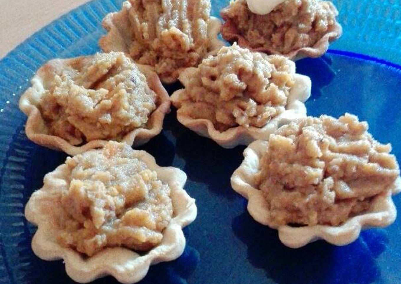 Tartaletas de lentejas, zanahoria y papa