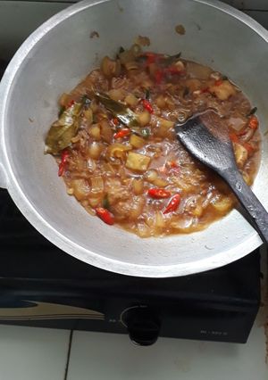 Foto resep Oseng kikil di kecapin