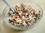 A picture of quinoa vegetarian