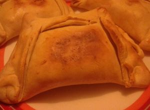 Una foto de Empanadas de pollo al horno