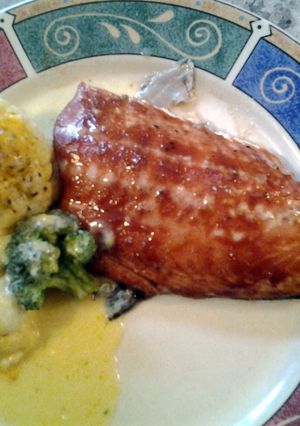 A picture of Maple Baked Salmon.
