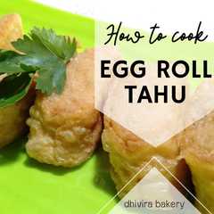 รูปของ Egg roll tahu