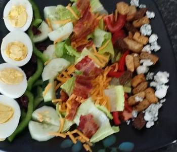 Easy Fast Cooking Cobb salad Savory Delicious