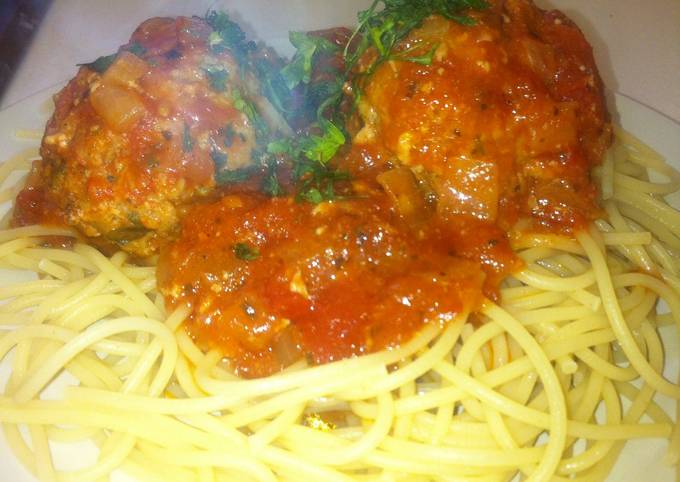 Recipe of Award-winning Italian Meatball Spaghetti
