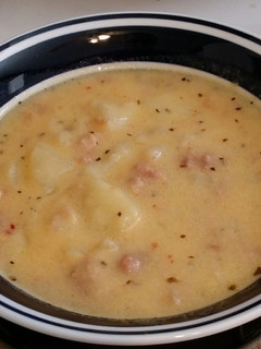 A picture of The Bacon Cheddar Potato Soup.