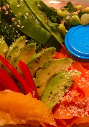 A picture of Asian Style Superfood Salad.