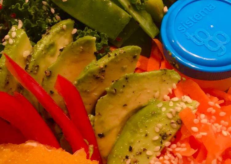 Steps to Prepare Asian Style Superfood Salad in 24 Minutes for Mom