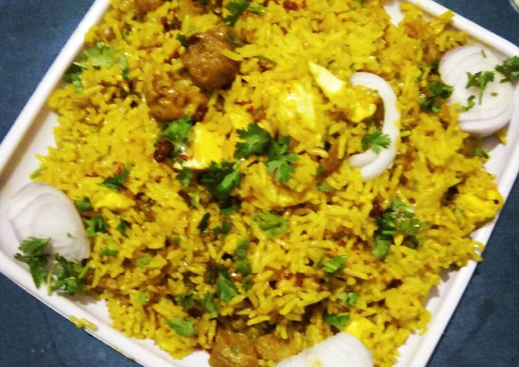 Recipe of Perfect Paneer Kaju Pulav