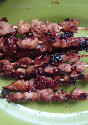 Foto resep Sate ayam ala maranggi