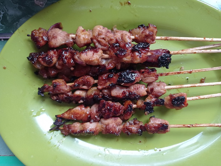 Cara Gampang Menyiapkan Sate ayam ala maranggi, Bisa Manjain Lidah