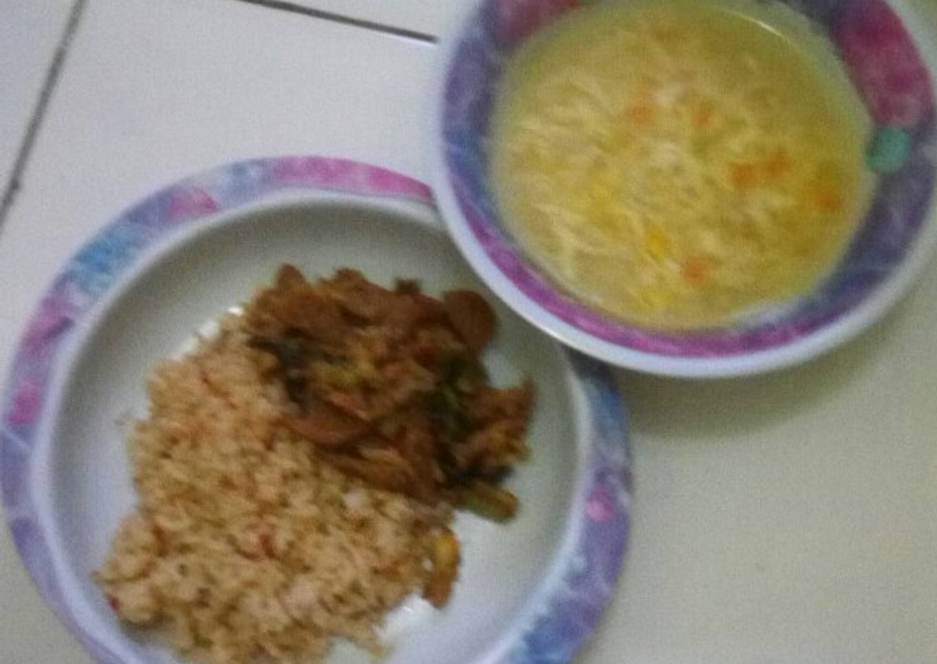Sup krim ayam jagung