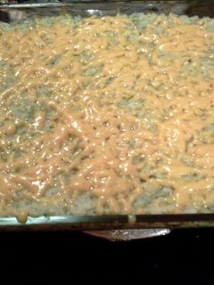 A picture of Broccoli and Rice Casserole.