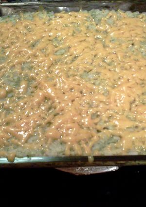 A picture of Broccoli and Rice Casserole.