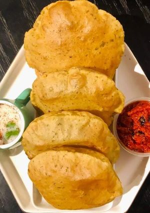 A picture of Mint Masala Puri.