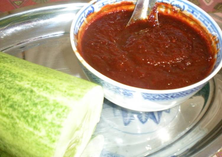 Recipe of Speedy Sambal (Malaysian Chili Pepper Sauce)