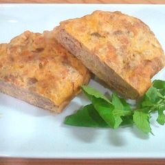 A picture of Omelet Piccata with Pork Offcuts.