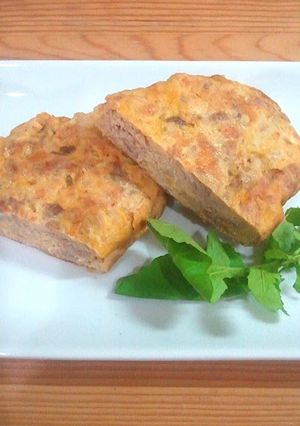 A picture of Omelet Piccata with Pork Offcuts.