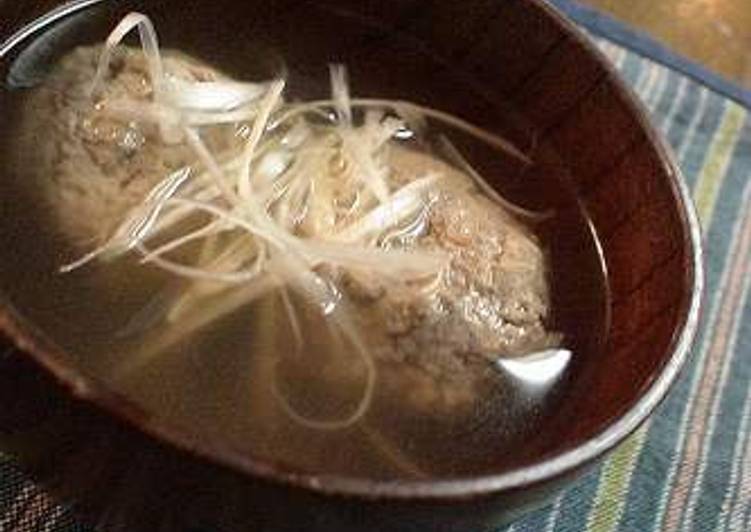 How To Make  Tsumire (Fishball) Soup