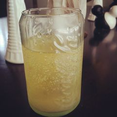 A picture of Rosemary Chamomile Kombucha.