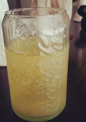 A picture of Rosemary Chamomile Kombucha.
