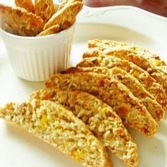 A picture of Coconut & Almond Okara Biscotti.