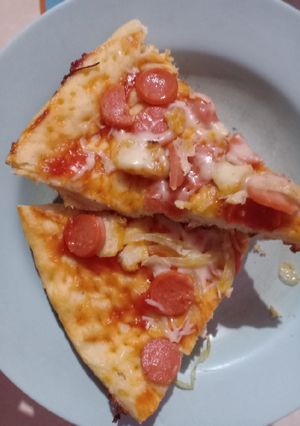 Foto resep Takjil pizza teflon sederhana