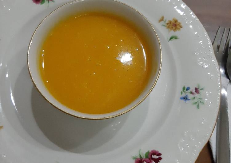 Easiest Way to Prepare Perfect Carrot Soup ala MevrouwPinda