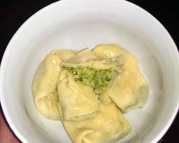 Popular Cuisine Sophies creamy pea and asparagus envelopes Very Delicious